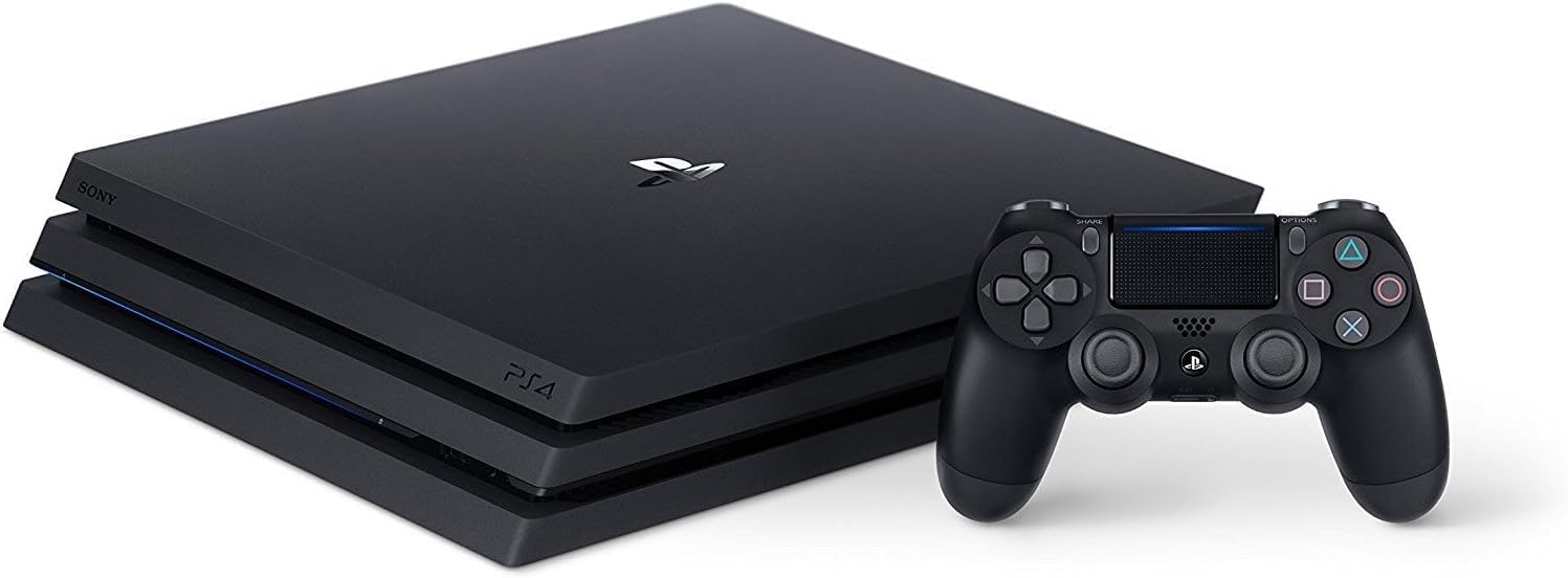 Sony PlayStation®4 Pro 1TB Console Bundle Red Dead Redemption 2 Jet Black HDR Technology