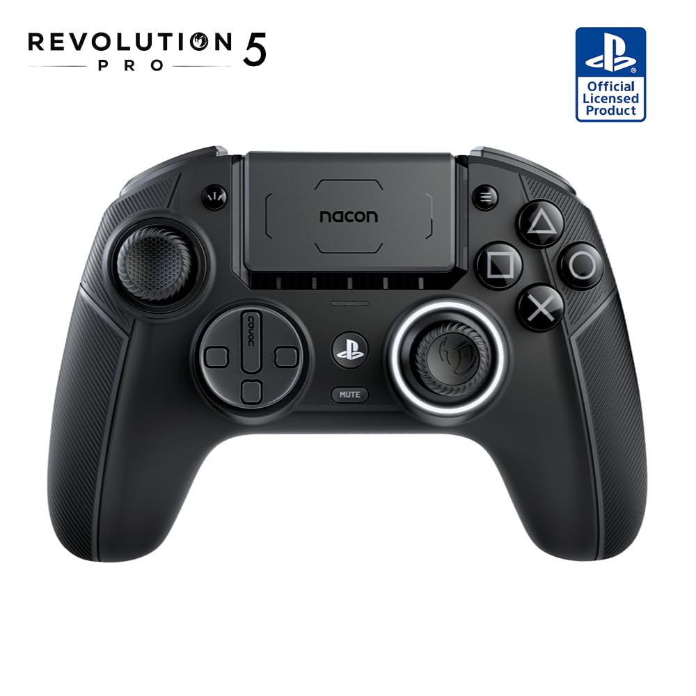 NACON Revolution 5 Pro Officially Licensed PlayStation® Wireless Gaming Controller Black