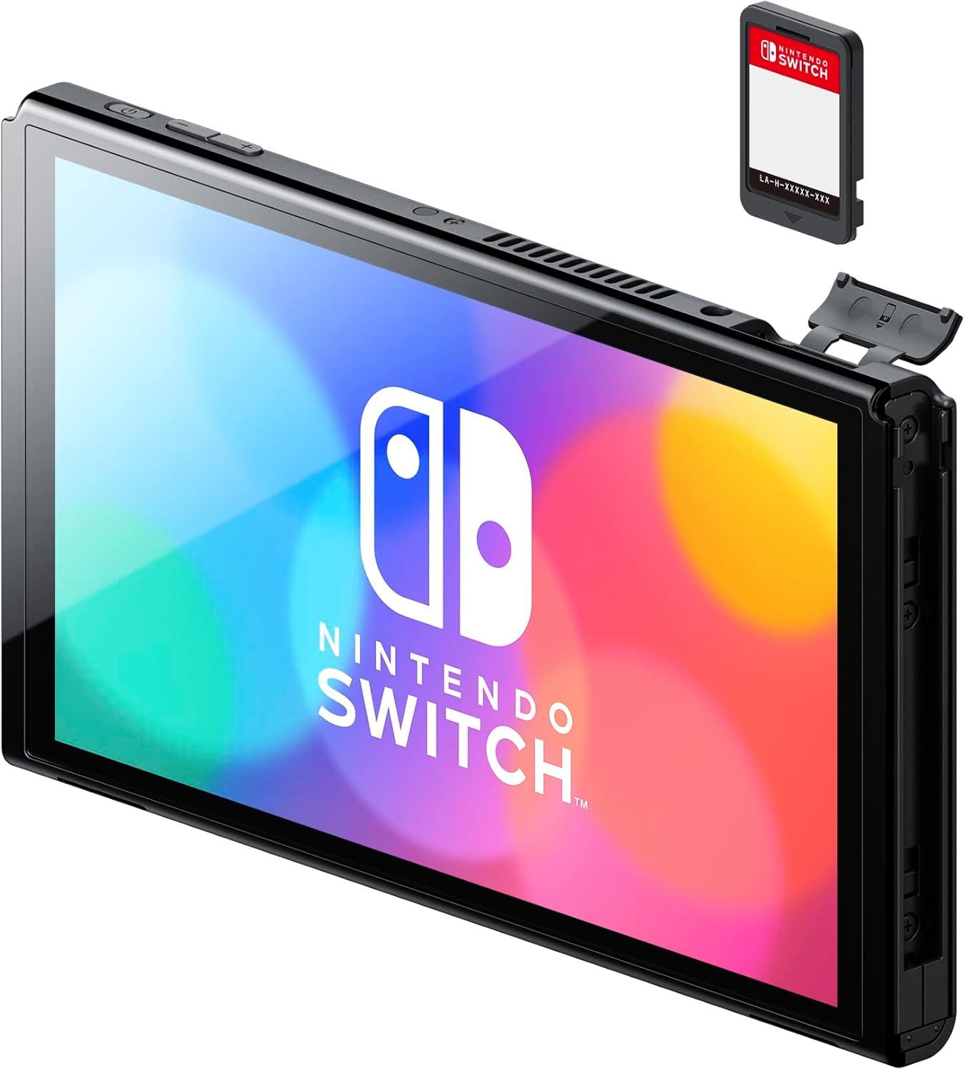 Nintendo Switch™ (OLED Model) with Neon Red & Neon Blue Joy‑Con™