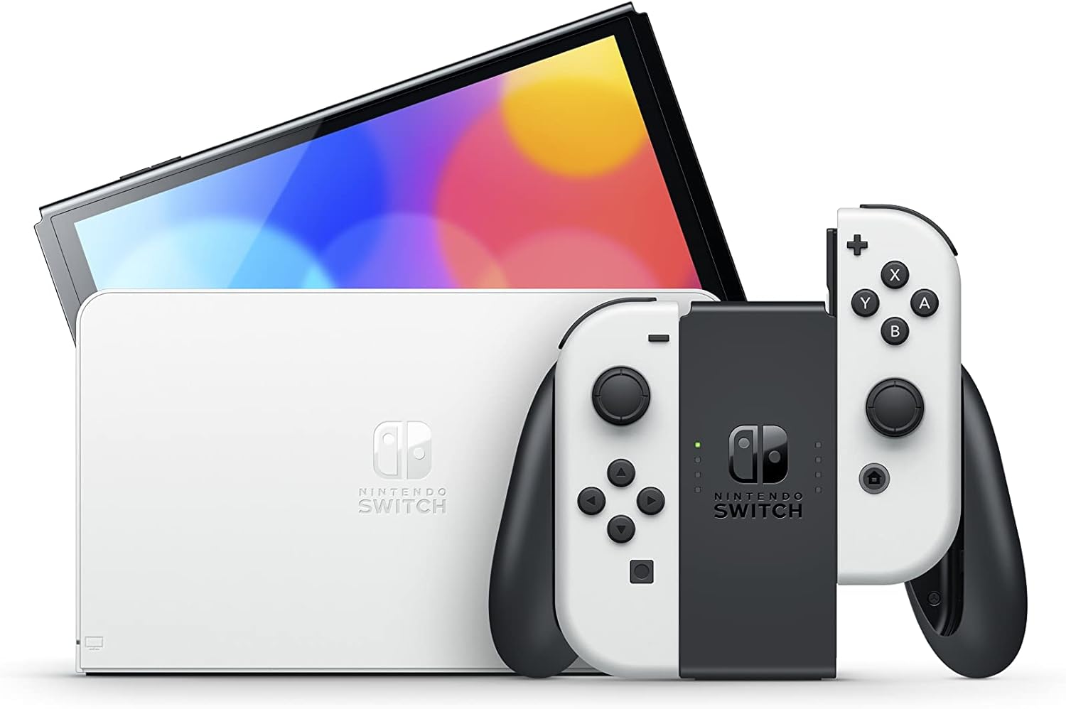 Nintendo Switch™ (OLED Model) with White Joy‑Con™