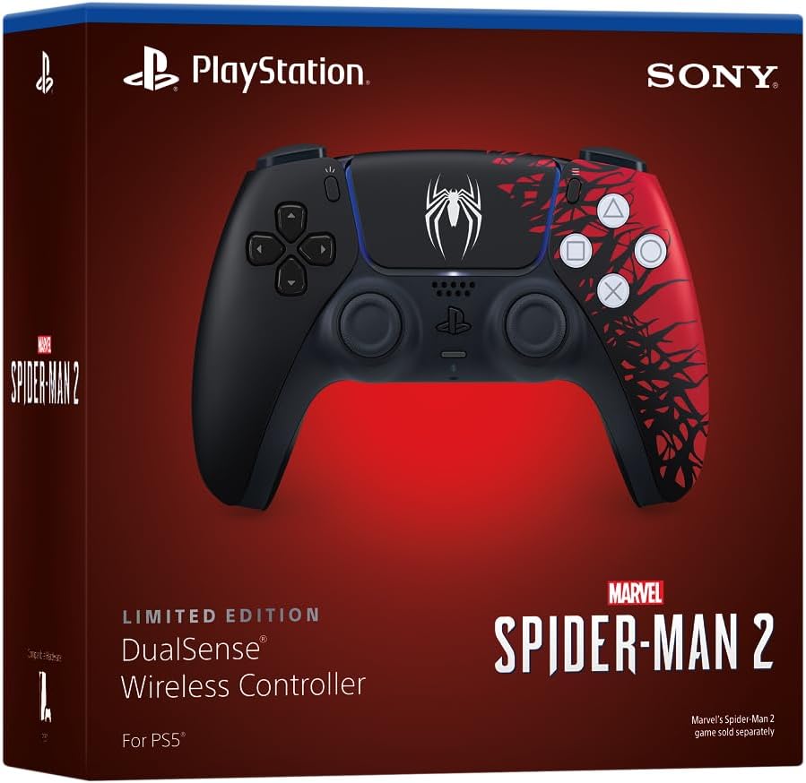 PlayStation®5 DualSense™ Wireless Controller Spider‑Man™ 2 Limited Edition