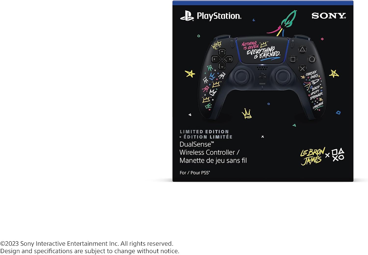 PlayStation®5 DualSense™ Wireless Controller LeBron James Limited Edition