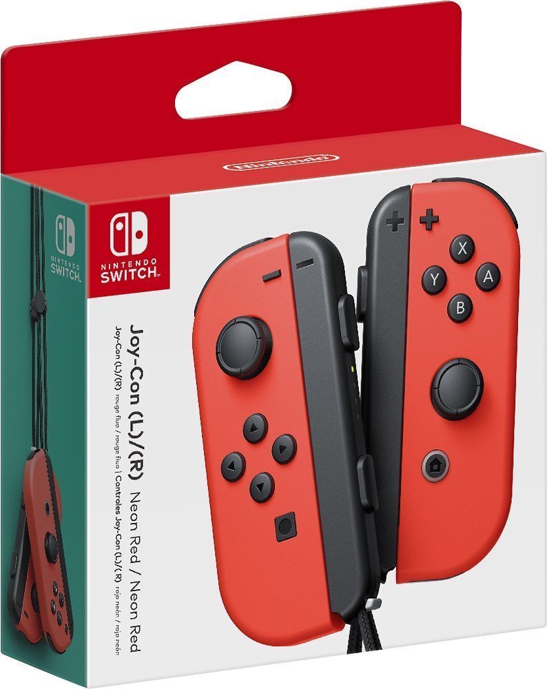 Nintendo Joy‑Con™ (L/R) Neon Red