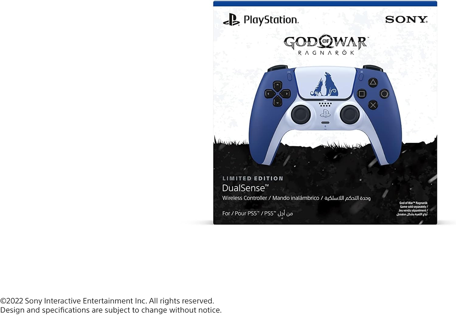 PlayStation®5 DualSense™ Wireless Controller God of War Ragnarök Limited Edition