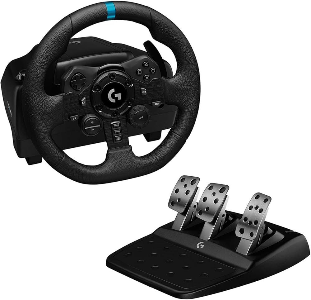 Logitech® G923 Racing Wheel and Pedals TRUEFORCE™ Technology