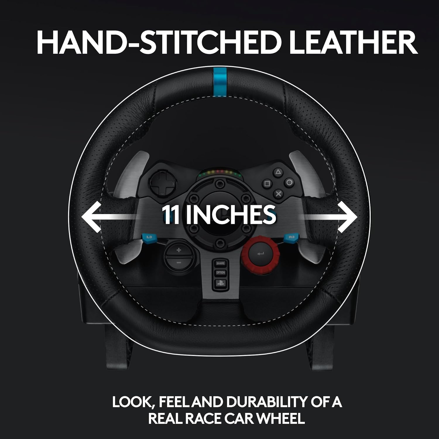 Logitech® G29 Driving Force™ Racing Wheel and Floor Pedals Black