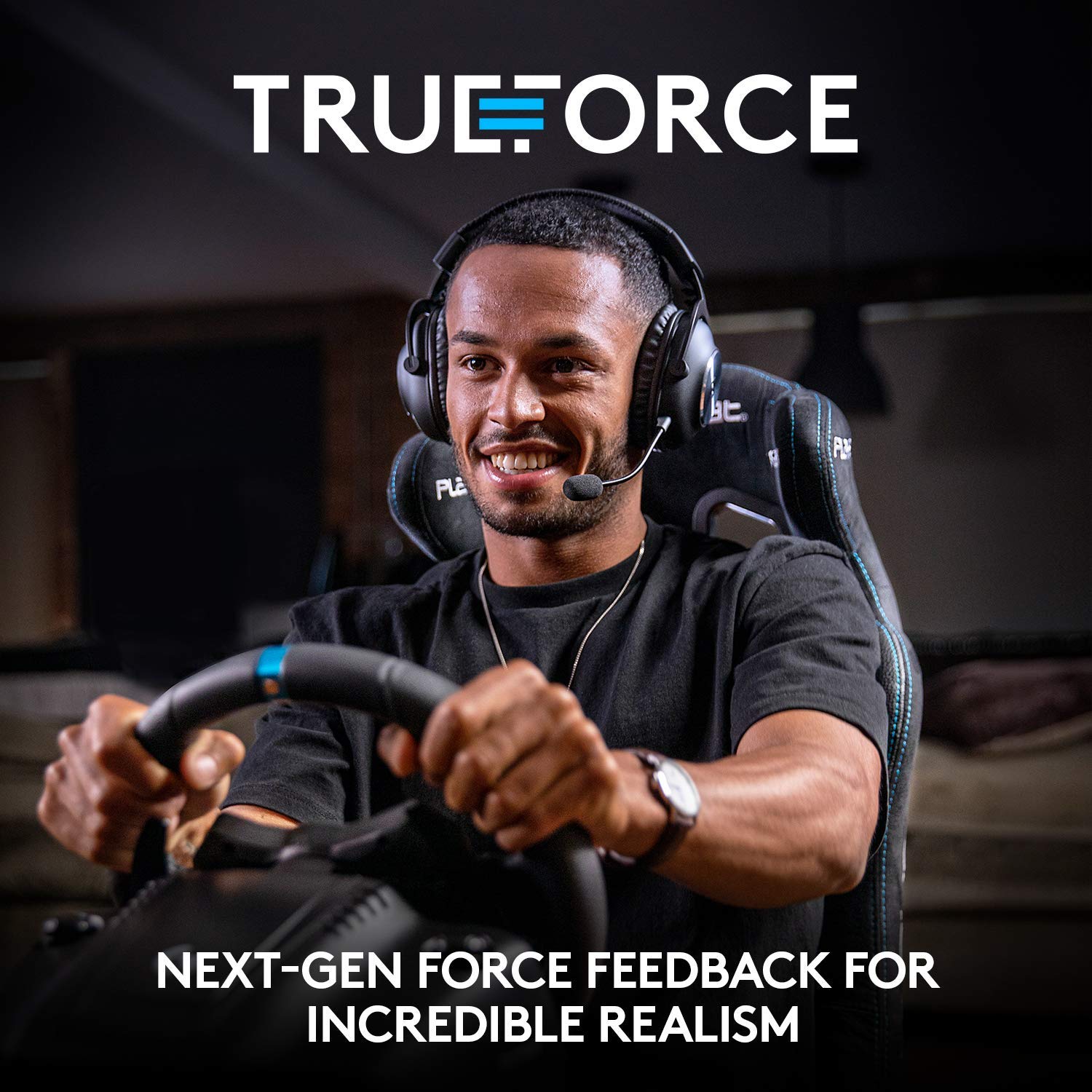Logitech® G923 Racing Wheel and Pedals TRUEFORCE™ Technology