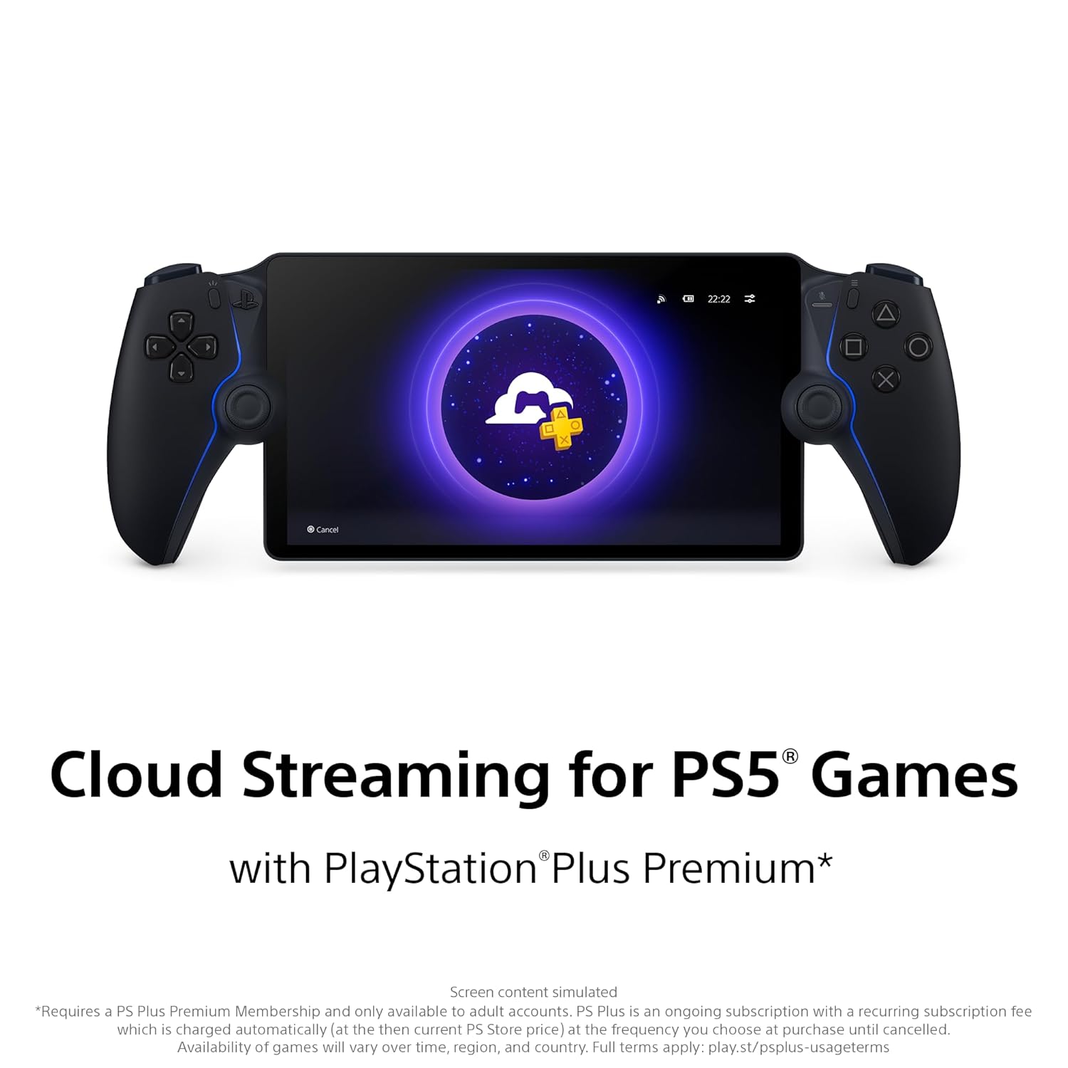 PlayStation® Portal Remote Player Midnight Black