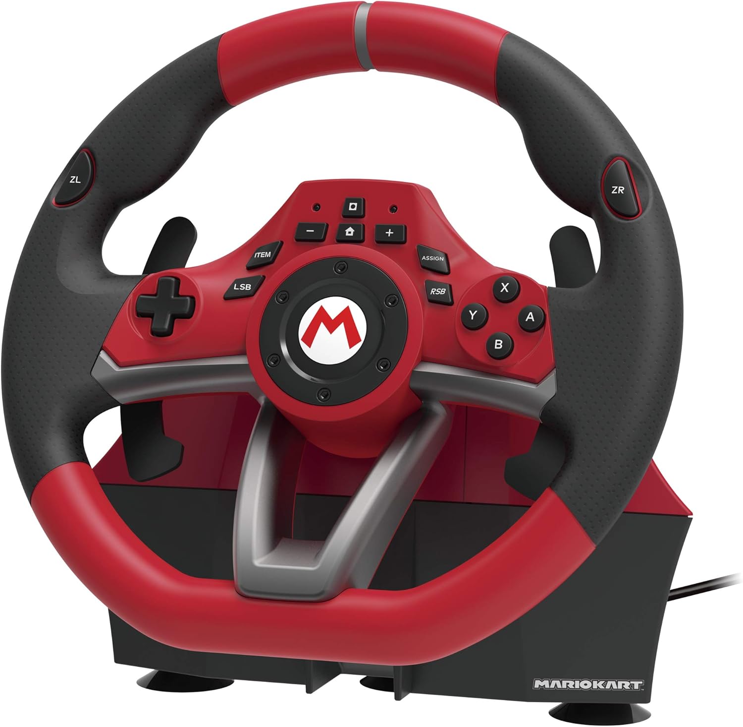 HORI Mario Kart Racing Wheel Pro Deluxe Officially Licensed by Nintendo Nintendo Switch 2