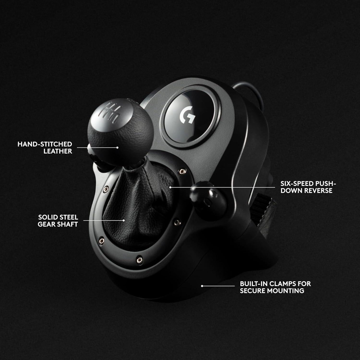 Logitech® G Driving Force™ Shifter Compatible with G29™, G920™, & G923™ Racing Wheels