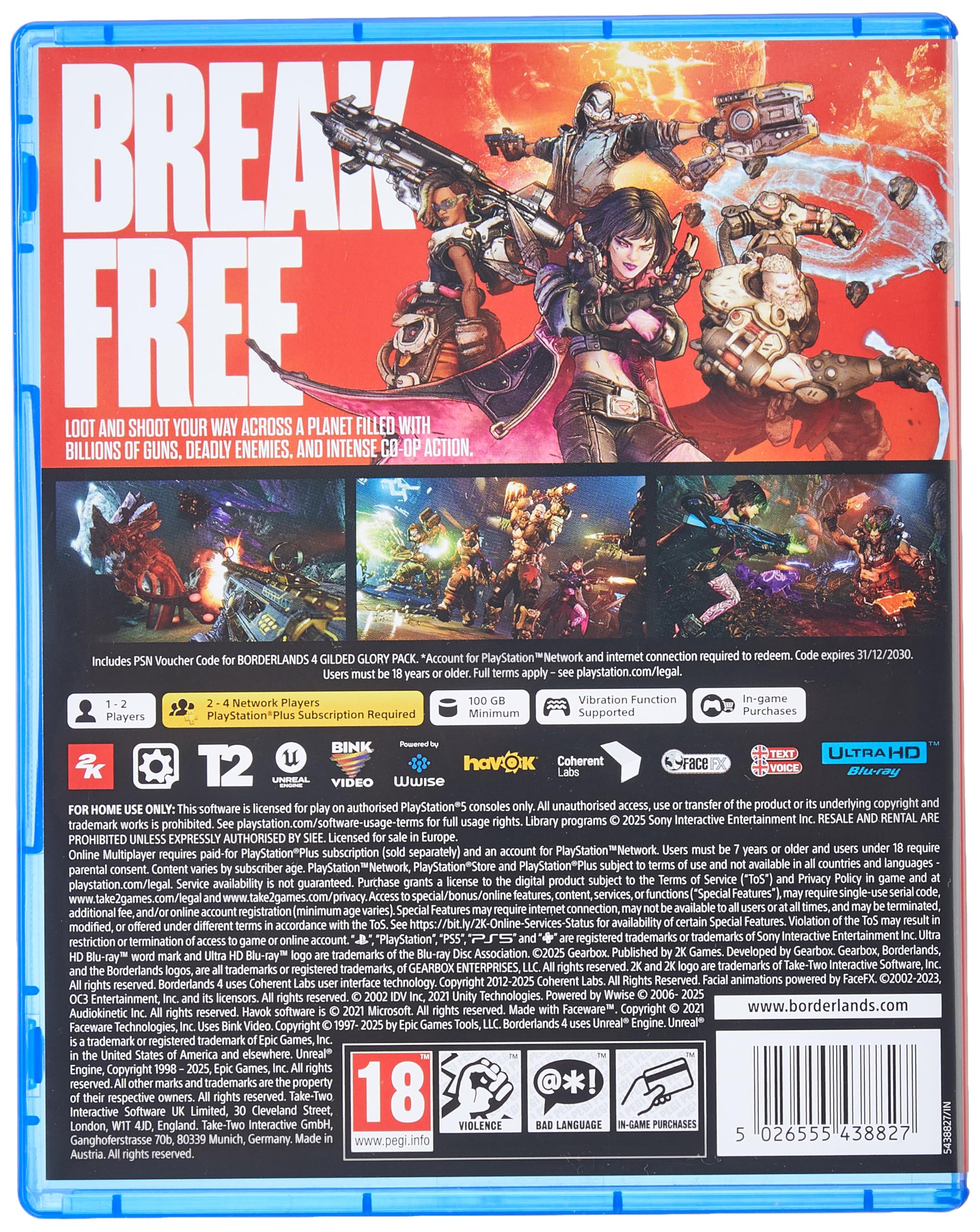 Borderlands® 4 PS5® Standard Edition