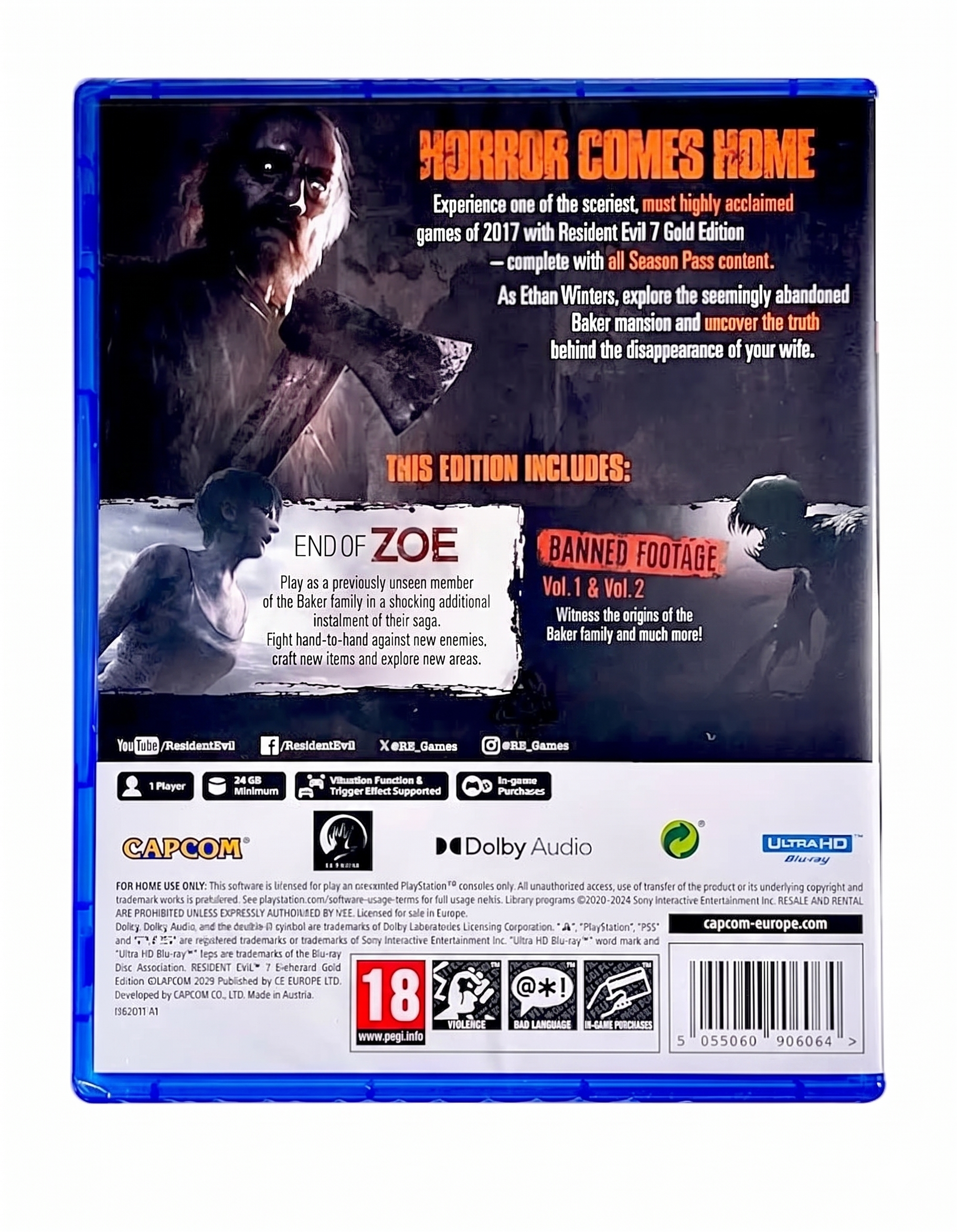 Resident Evil™ 7: Biohazard Gold edition PS5®