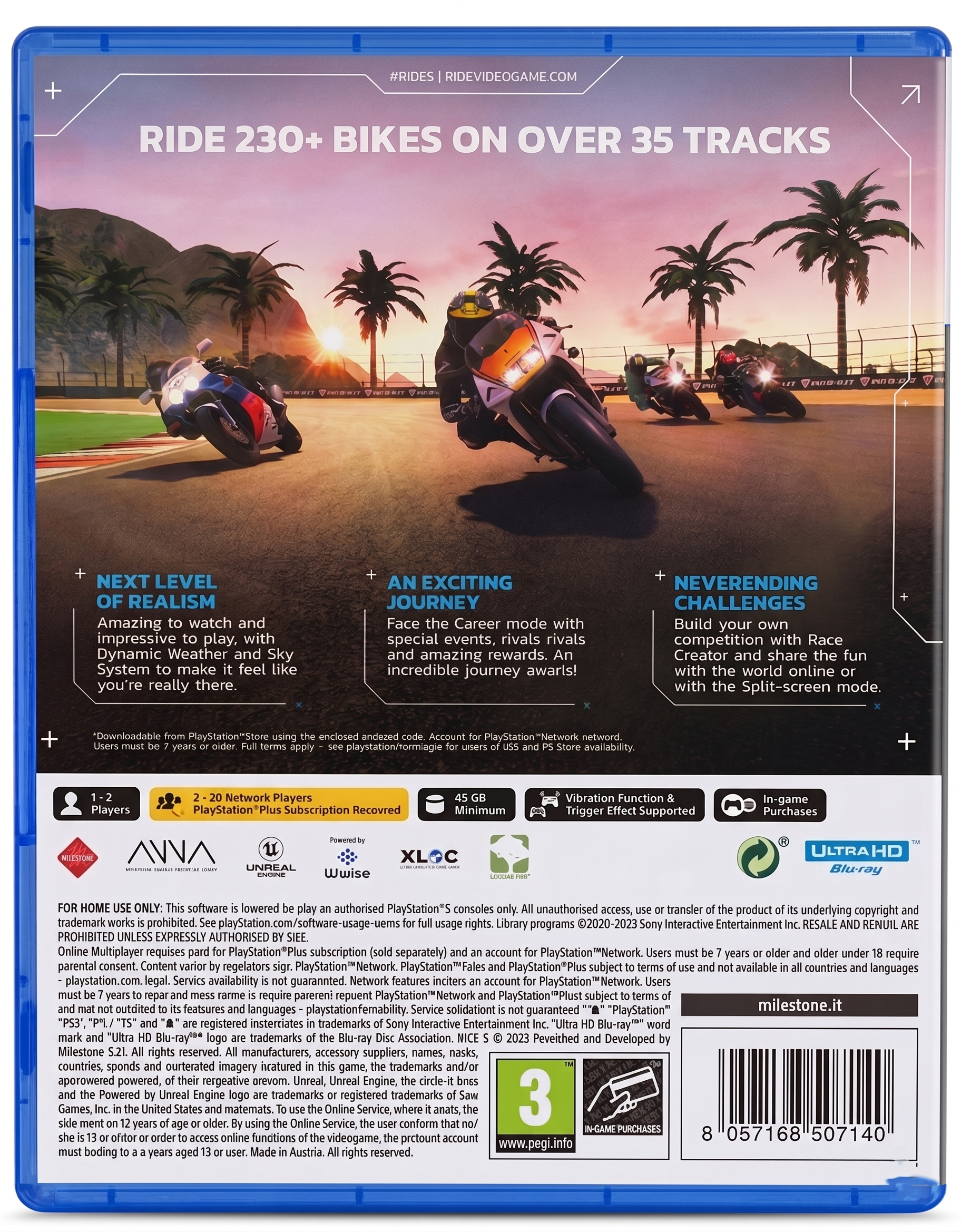 RIDE 5 PS5®
