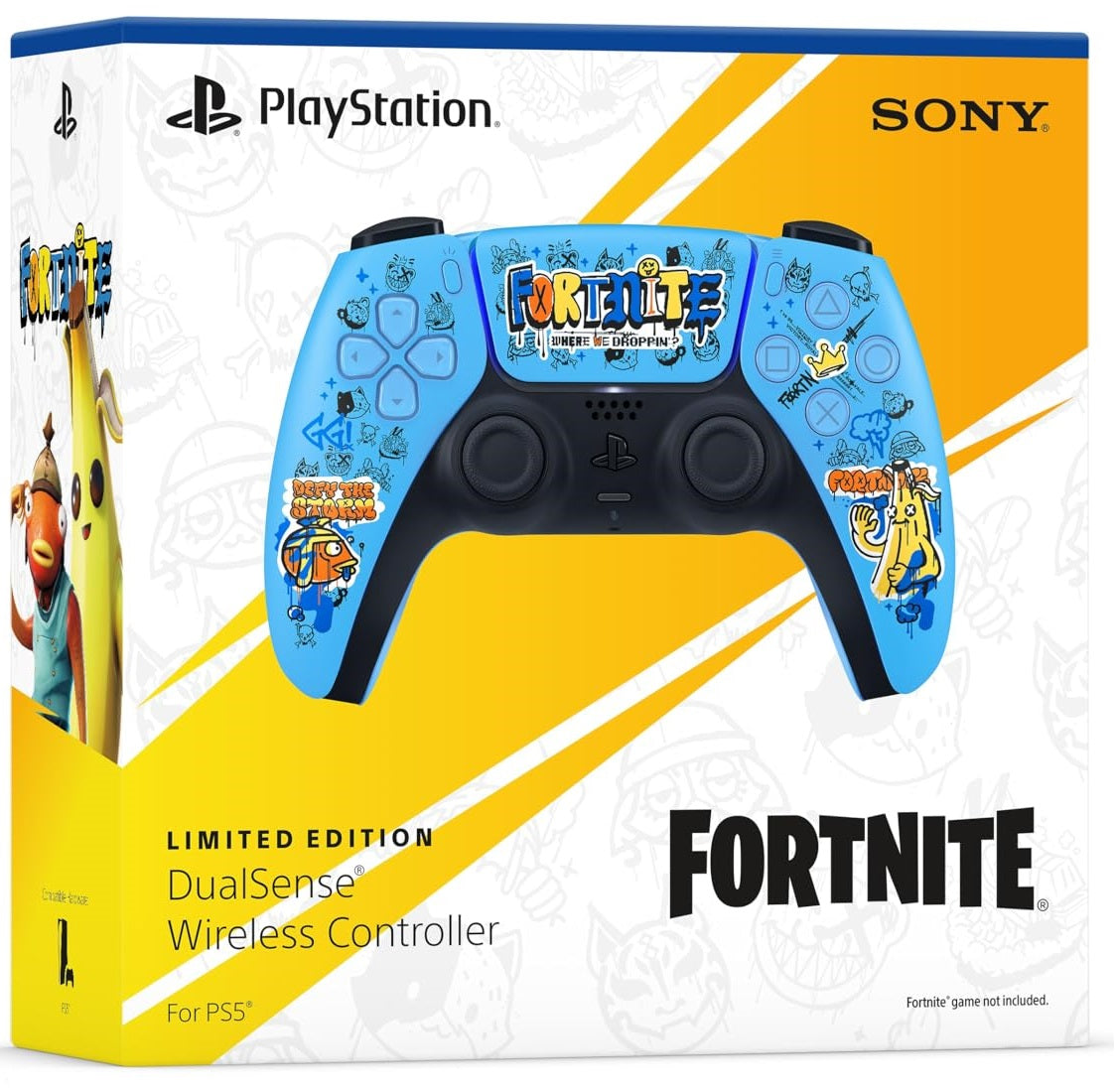 PS5 Dual Sense Fortnite edition controller