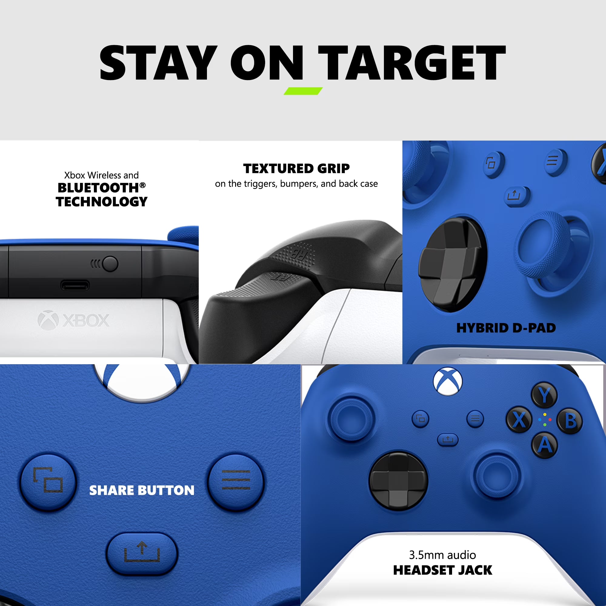 Microsoft Xbox Series S™ / X™ Wireless Controller Shock Blue