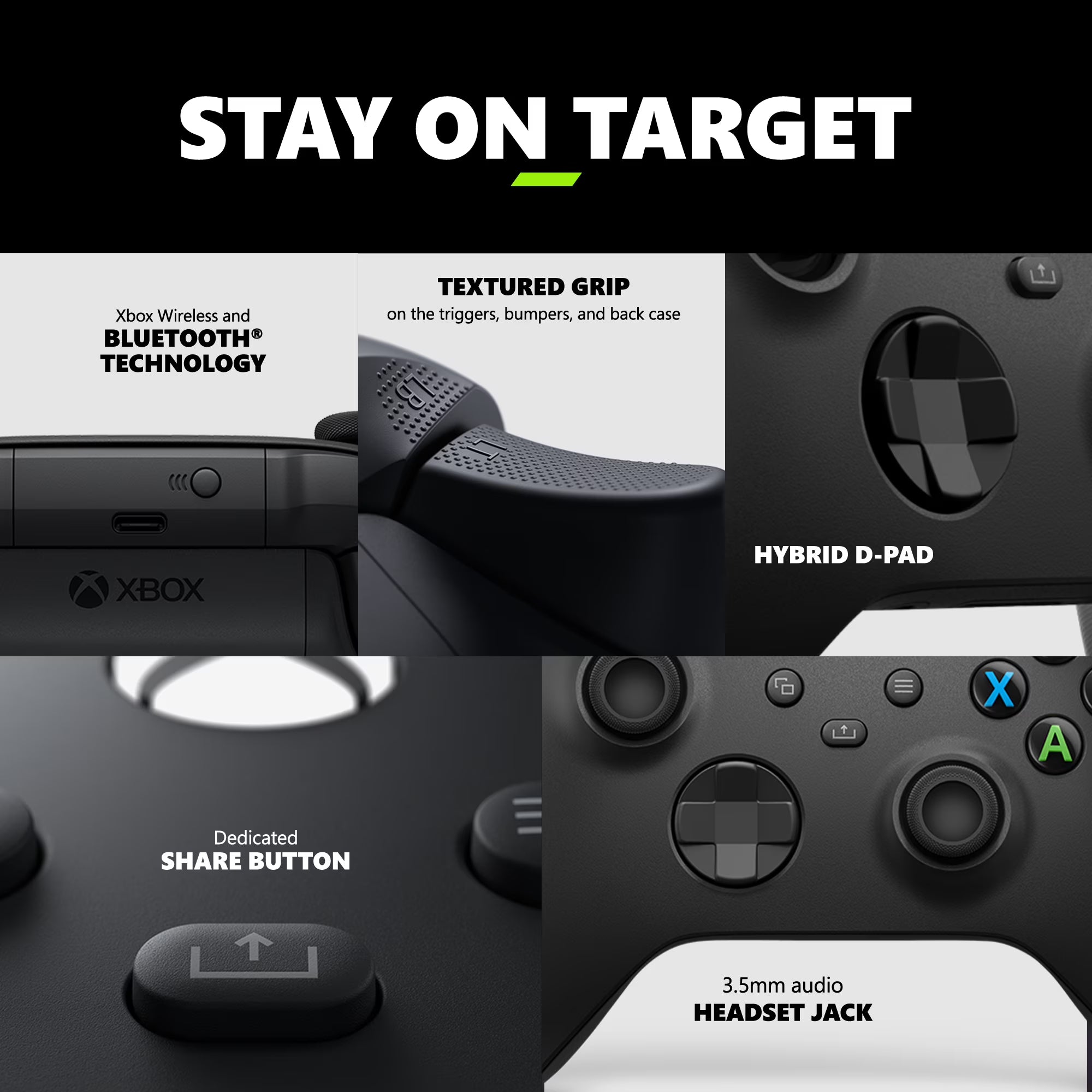 Microsoft Xbox Series S™ / X™ Wireless Controller Carbon Black