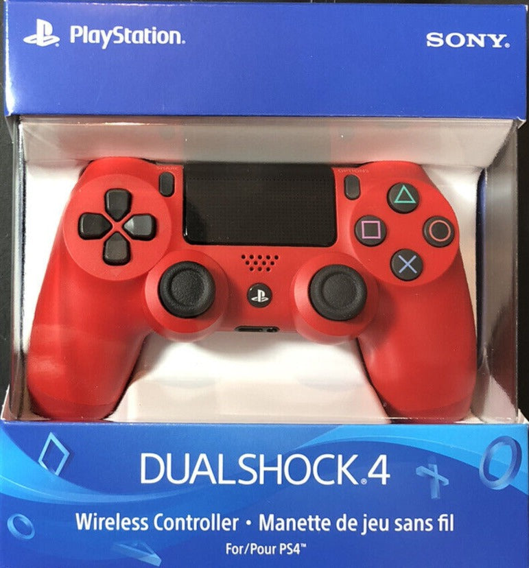 Playstation Dual Shock Red Controller - Main Image