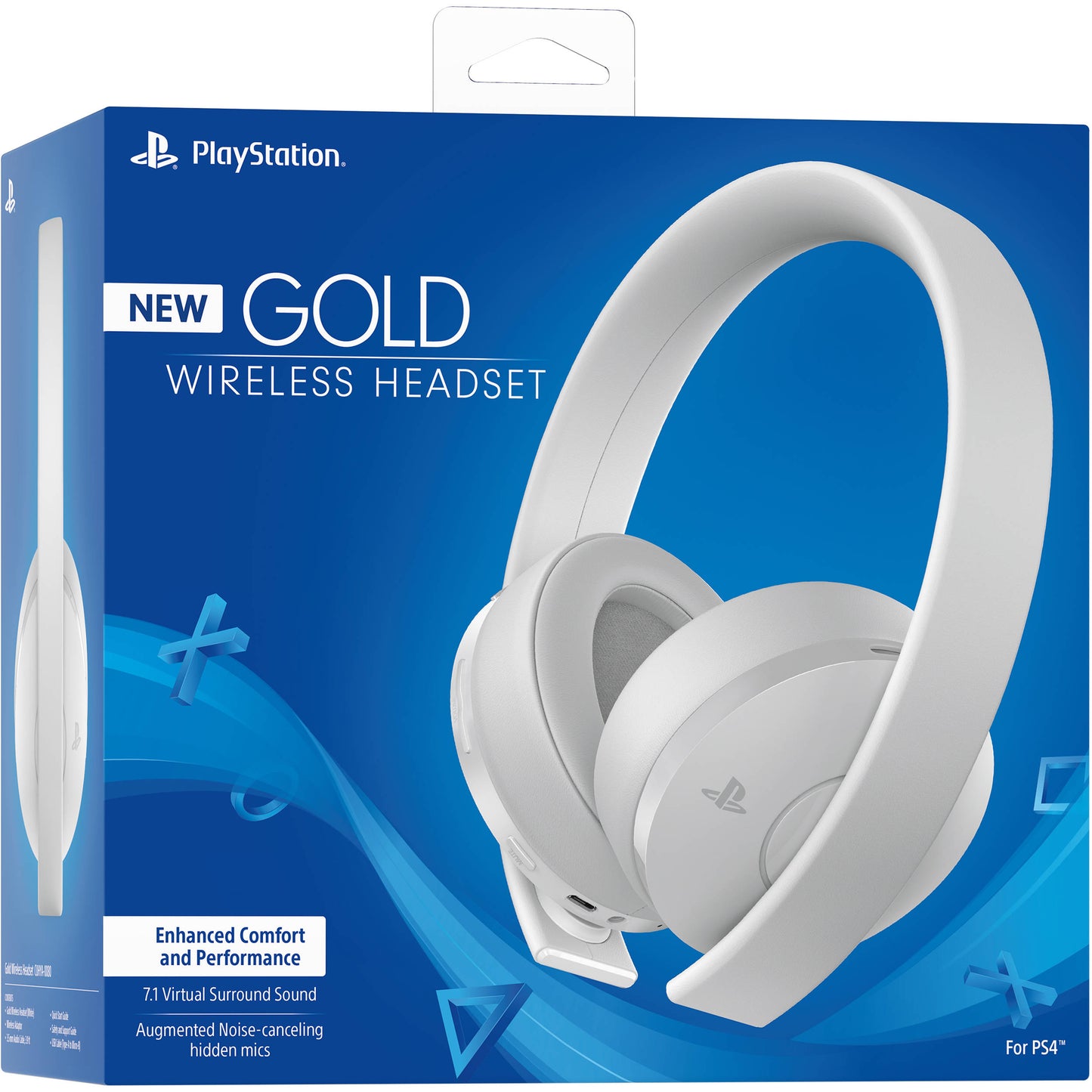 Playstation Gold Wireless White Headset