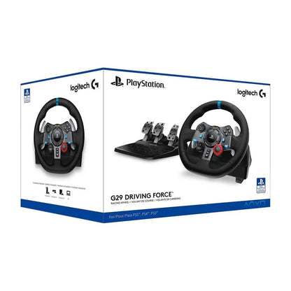 Logitech® G29 Driving Force™ Racing Wheel and Floor Pedals Black