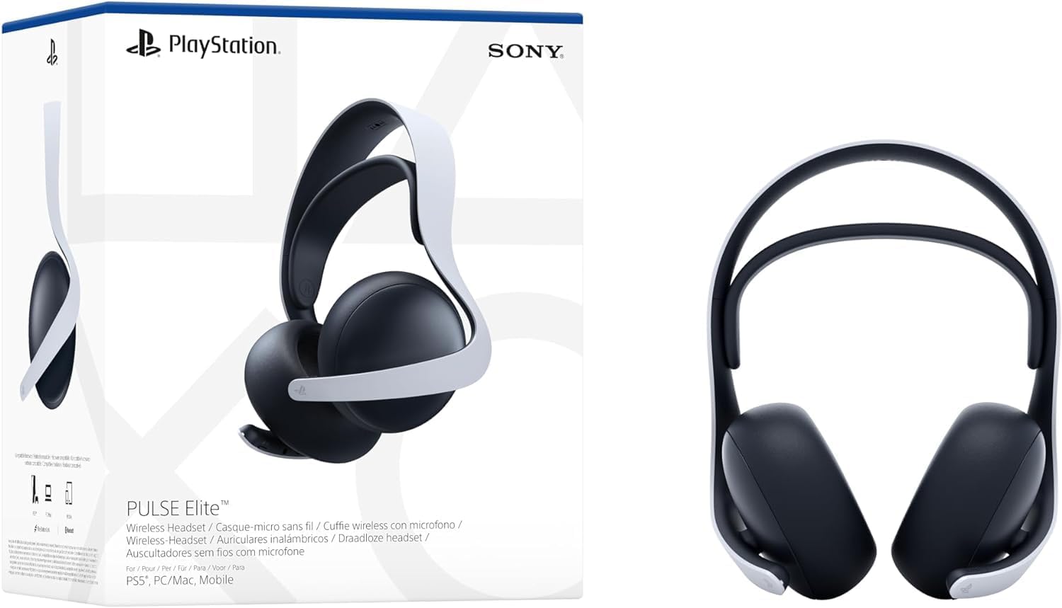 PlayStation® PULSE Elite™ Wireless Headset White