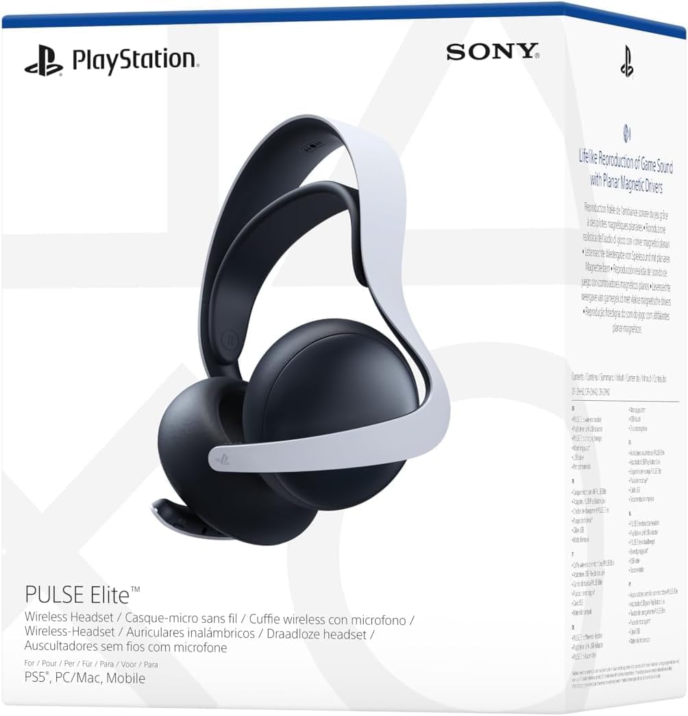 PlayStation® PULSE Elite™ Wireless Headset White