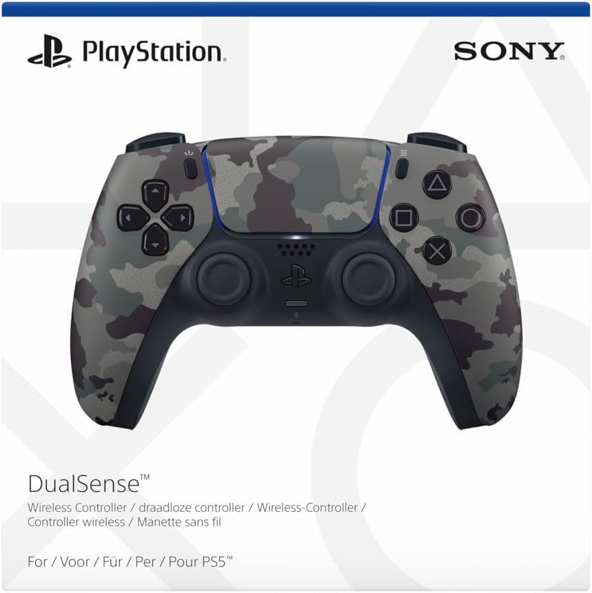 PlayStation®5 DualSense™ Wireless Controller Grey Camouflage
