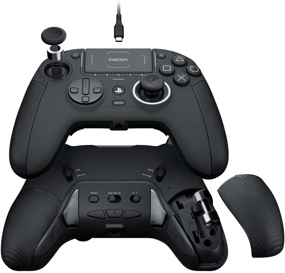 NACON Revolution 5 Pro Officially Licensed PlayStation® Wireless Gaming Controller Black