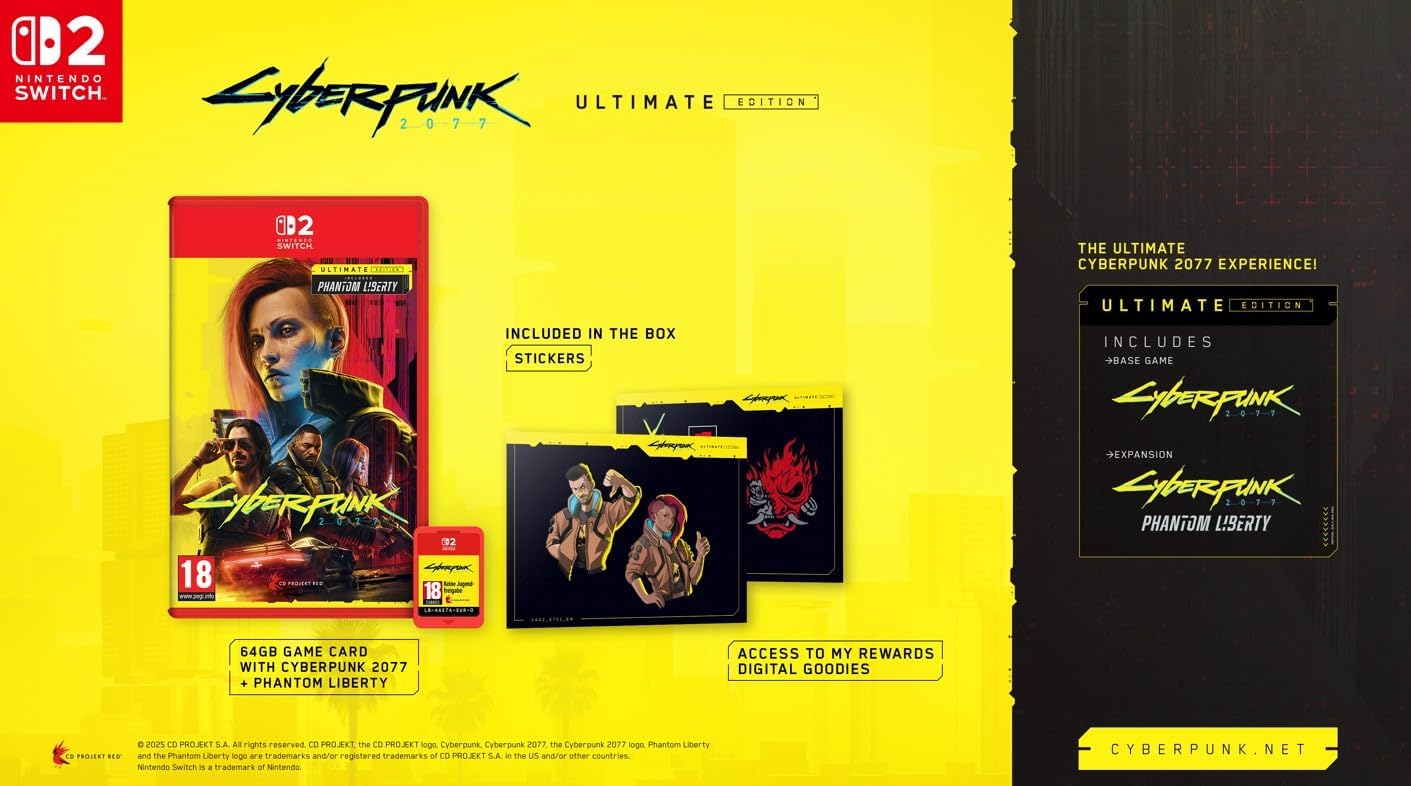 Cyberpunk 2077: Ultimate Edition Nintendo Switch™ 2