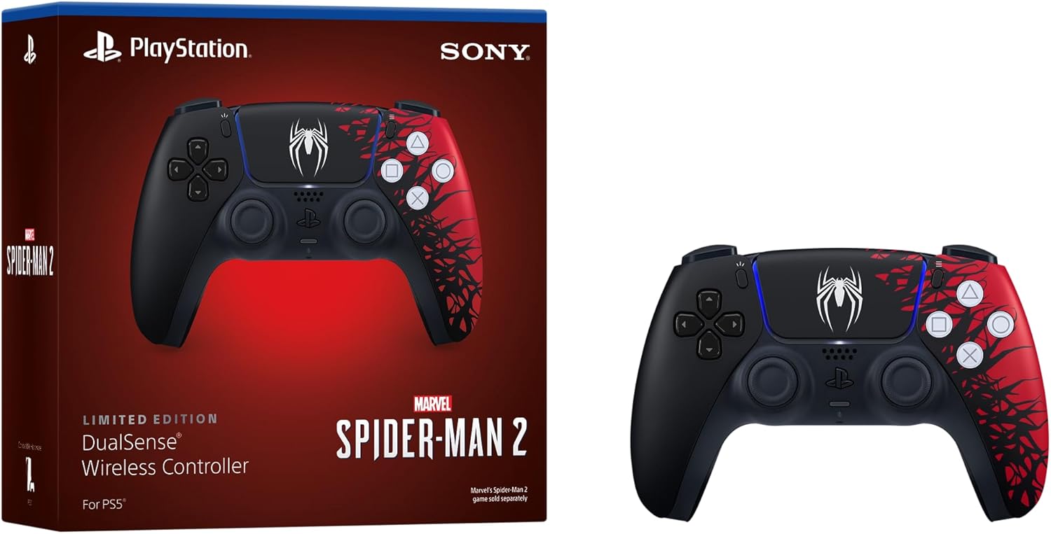 PlayStation®5 DualSense™ Wireless Controller Spider‑Man™ 2 Limited Edition