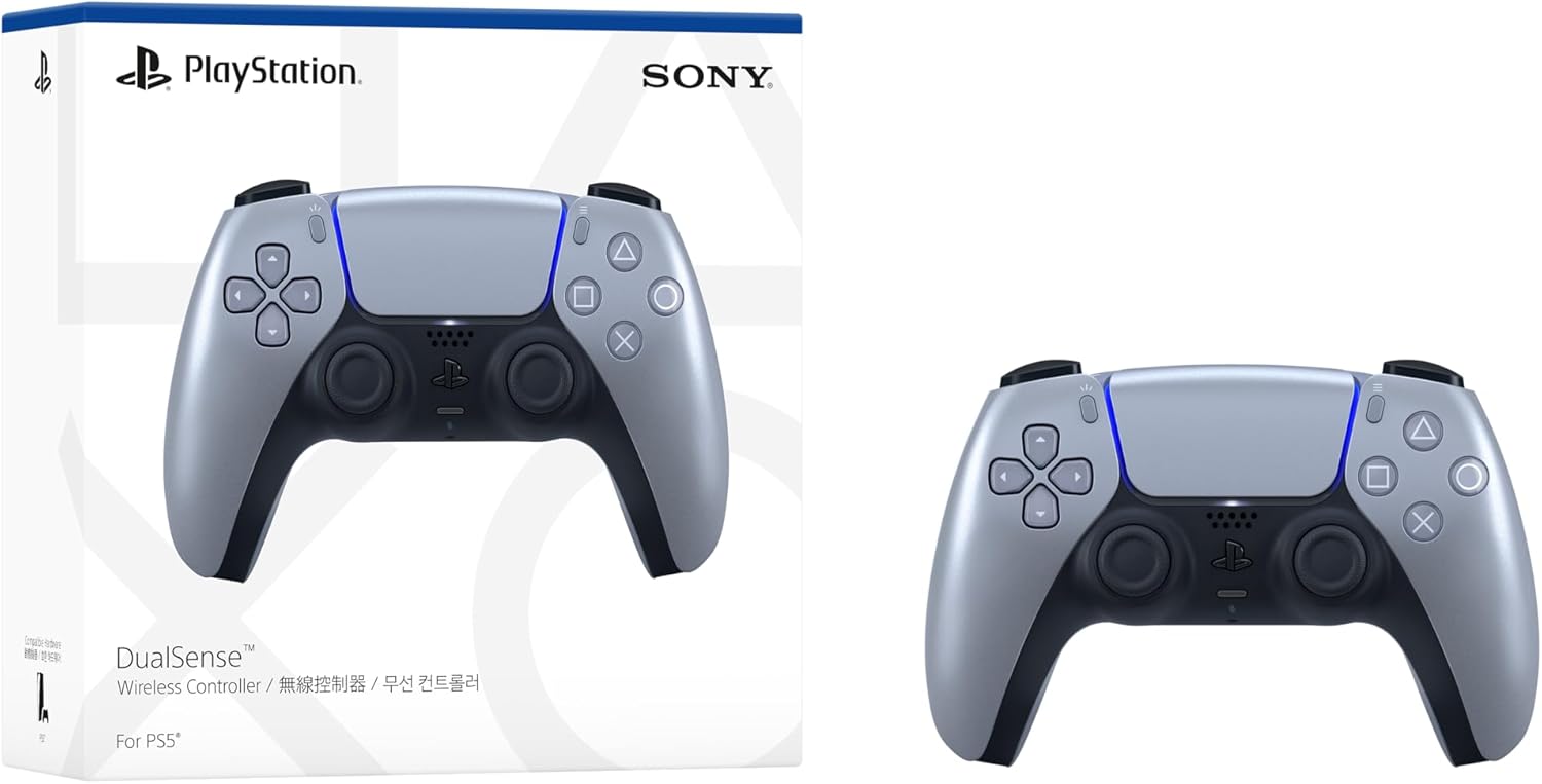 PlayStation®5 DualSense™ Wireless Controller Sterling Silver