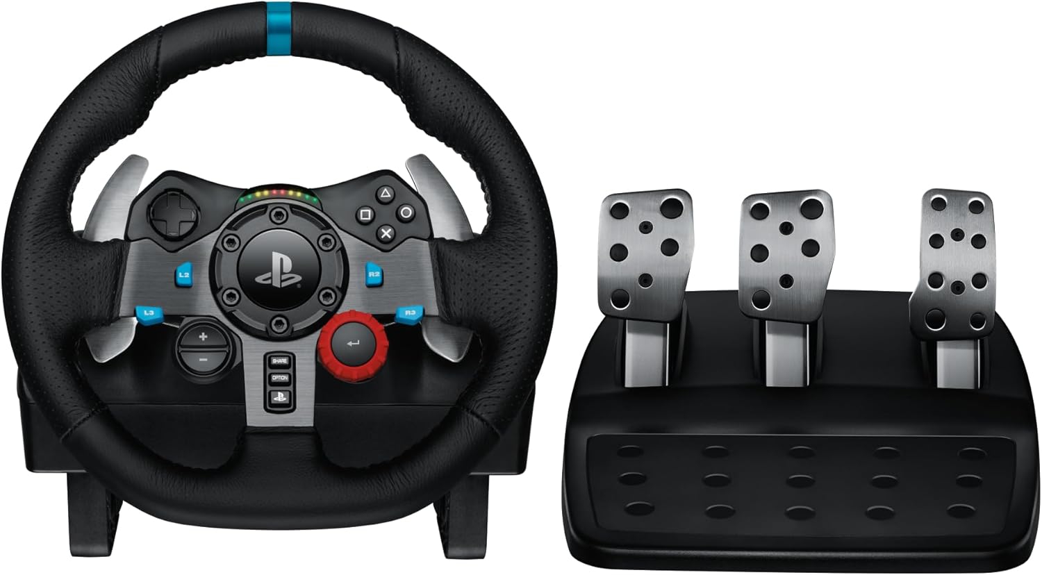Logitech® G29 Driving Force™ Racing Wheel and Floor Pedals Black