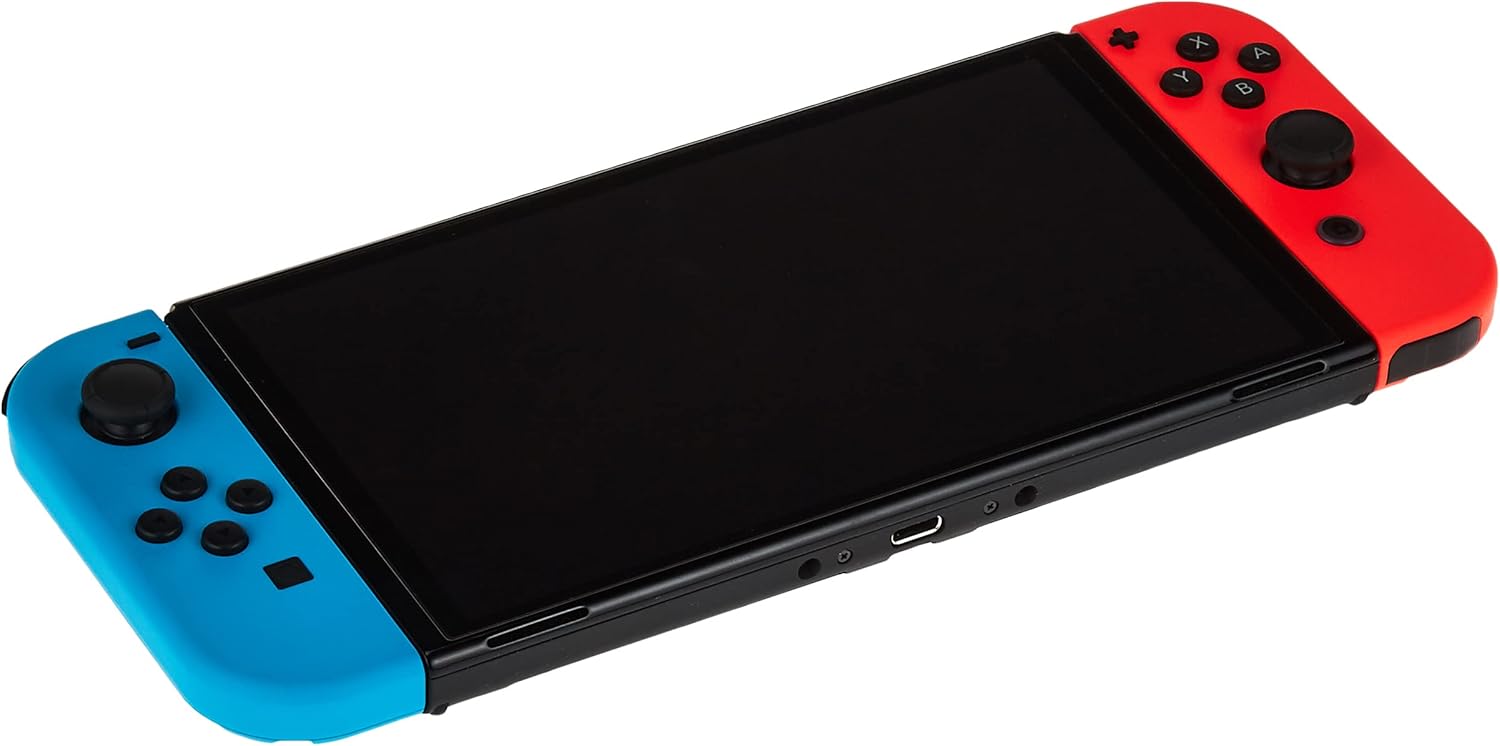 Nintendo Switch™ (OLED Model) with Neon Red & Neon Blue Joy‑Con™