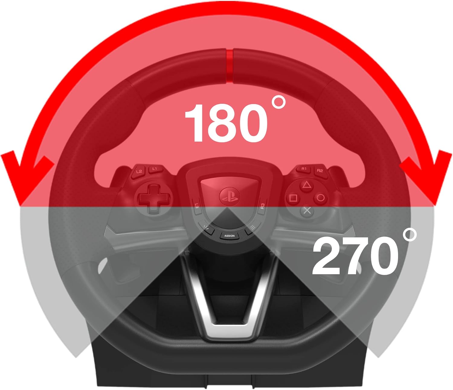 HORI Wireless Racing Wheel APEX Officially Licensed by Sony