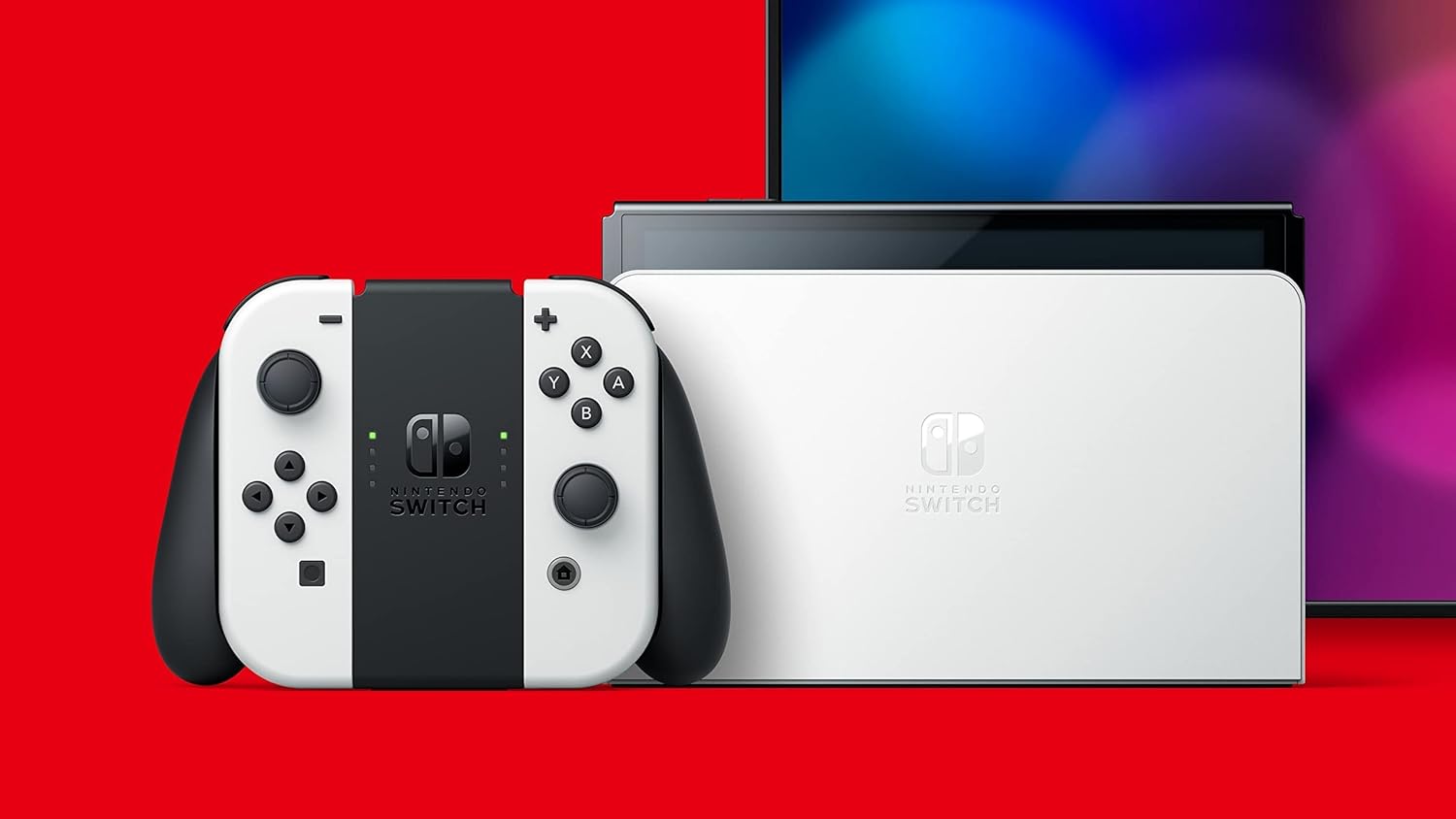 Nintendo Switch™ (OLED Model) with White Joy‑Con™
