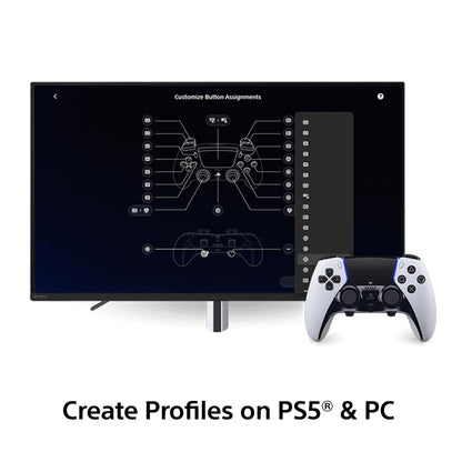 PlayStation® DualSense Edge™ Wireless Controller White