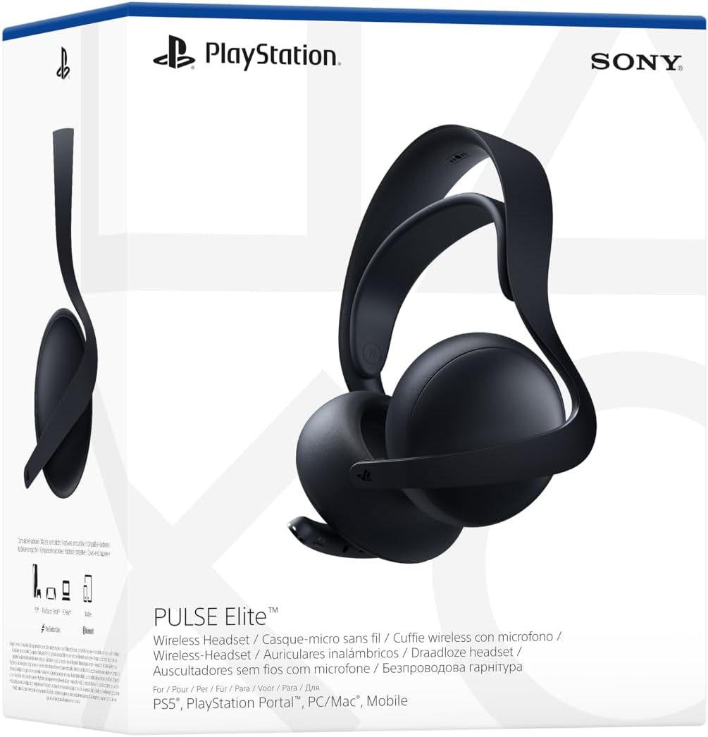 PlayStation® PULSE Elite™ Wireless Headset Midnight Black