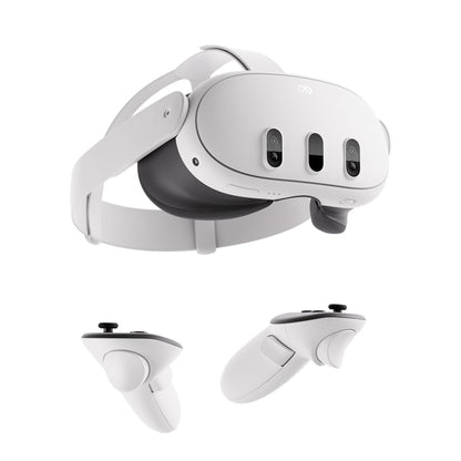 Meta Quest™ 3 Virtual Reality Headset  Thirty Percent Sharper Resolution — 2X Graphical Processing Power — Virtual Reality Without Wires — Access to 40+ Games with a 3-Month Trial of Meta Horizon+ Included