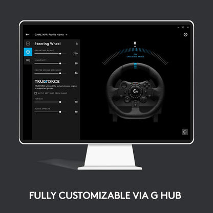 Logitech® G923 Racing Wheel and Pedals TRUEFORCE™ Technology