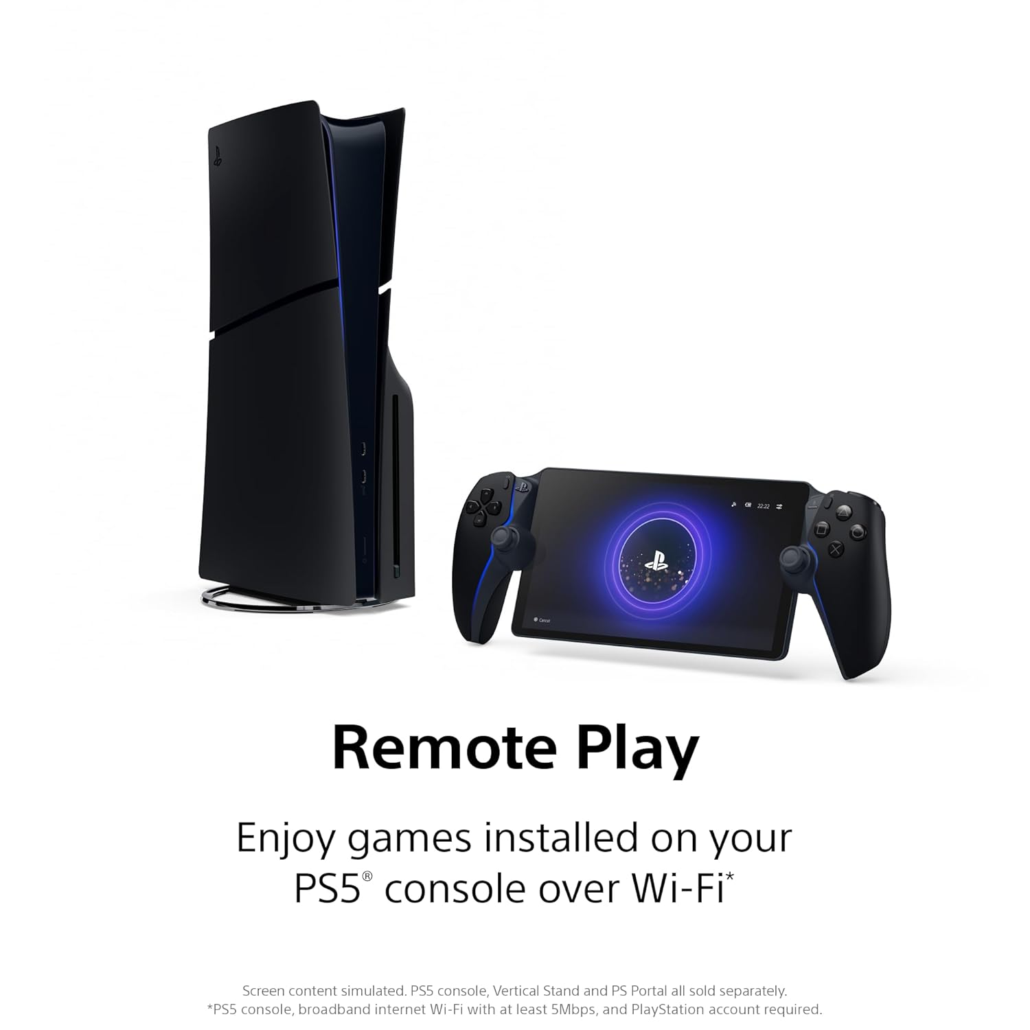 PlayStation® Portal Remote Player Midnight Black
