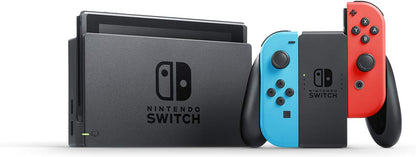 Nintendo Switch™ (OLED Model) with Neon Red & Neon Blue Joy‑Con™