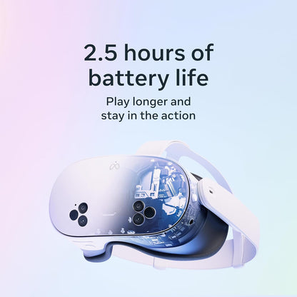 Meta Quest™ 3S Virtual Reality Headset Thirty-Three Percent More Memory — 2X Graphical Processing Power — Virtual Reality Without Wires Access to 40+ Games with a 3-Month Trial of Meta Horizon+ Included