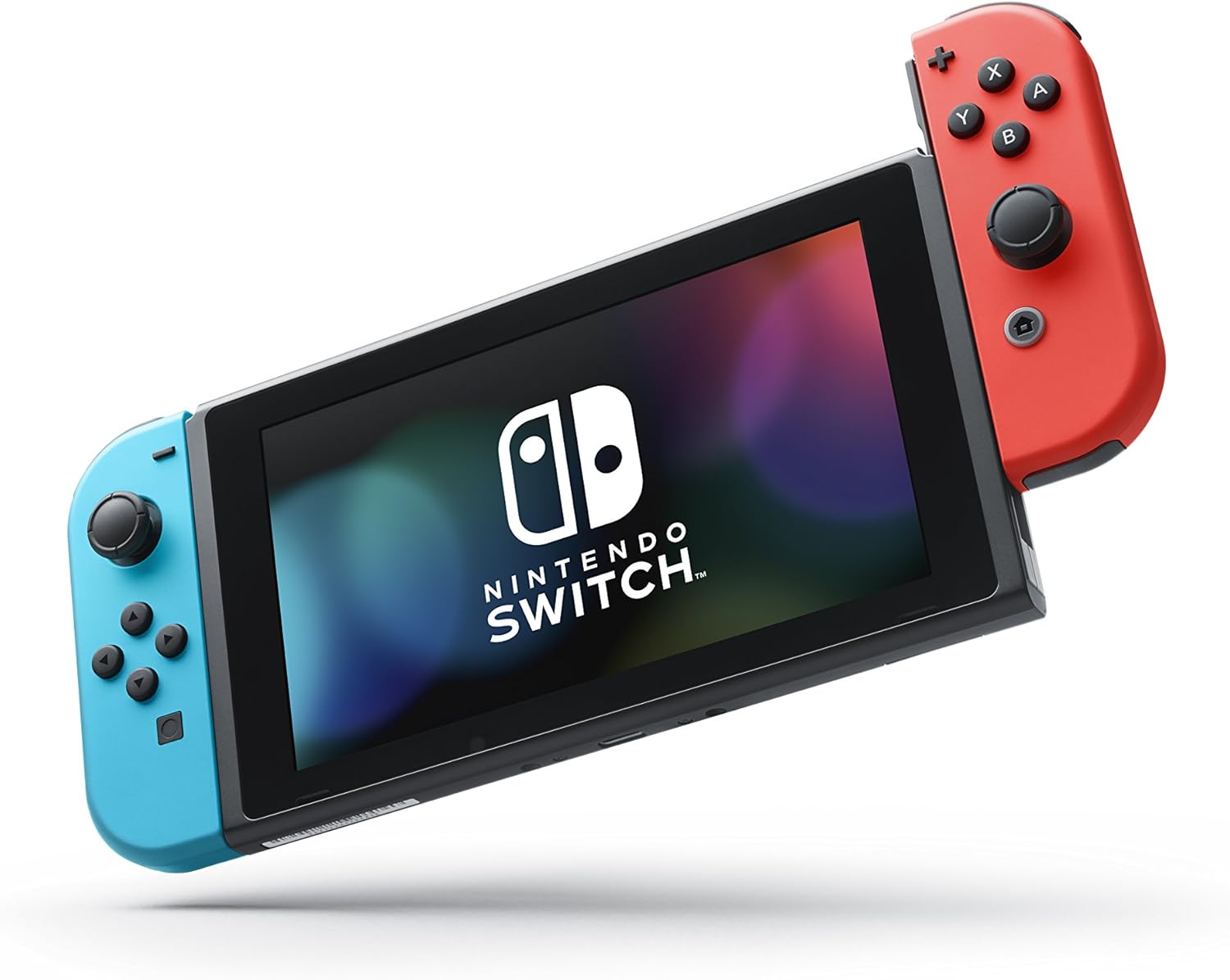 Nintendo Switch™ (OLED Model) with Neon Red & Neon Blue Joy‑Con™