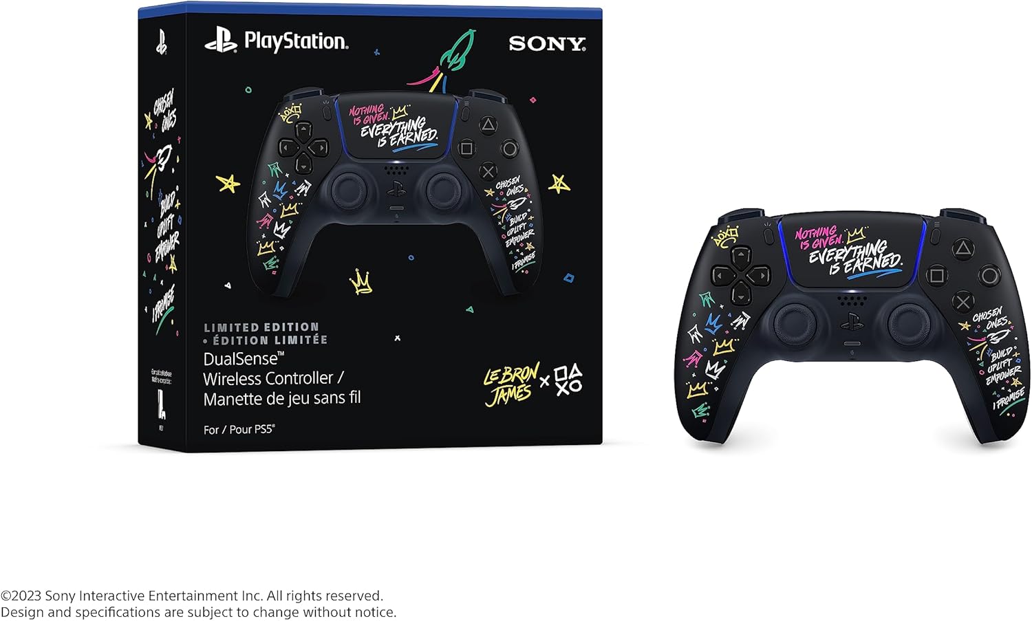 PlayStation®5 DualSense™ Wireless Controller LeBron James Limited Edition