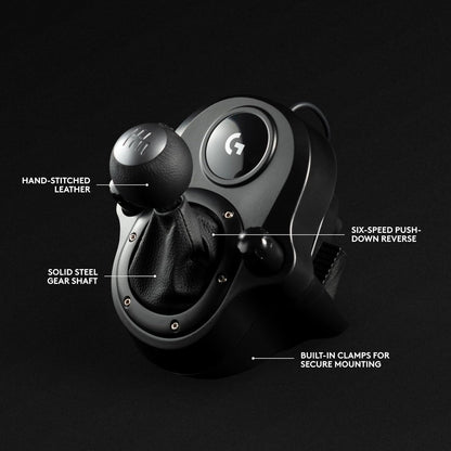Logitech® G Driving Force™ Shifter Compatible with G29™, G920™, & G923™ Racing Wheels