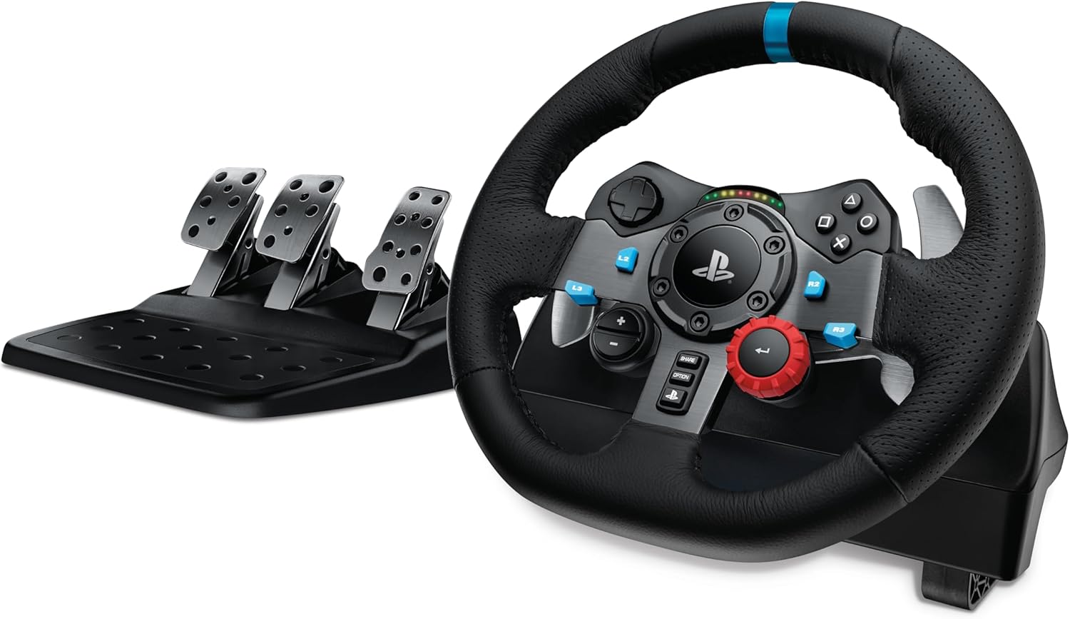 Logitech® G29 Driving Force™ Racing Wheel and Floor Pedals Black