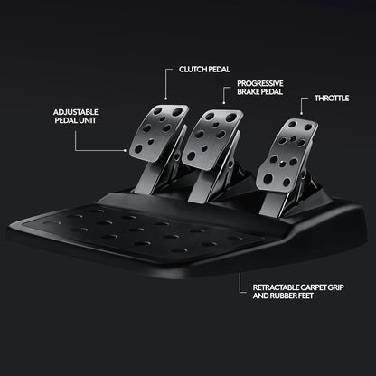 Logitech® G29 Driving Force™ Racing Wheel and Floor Pedals Black