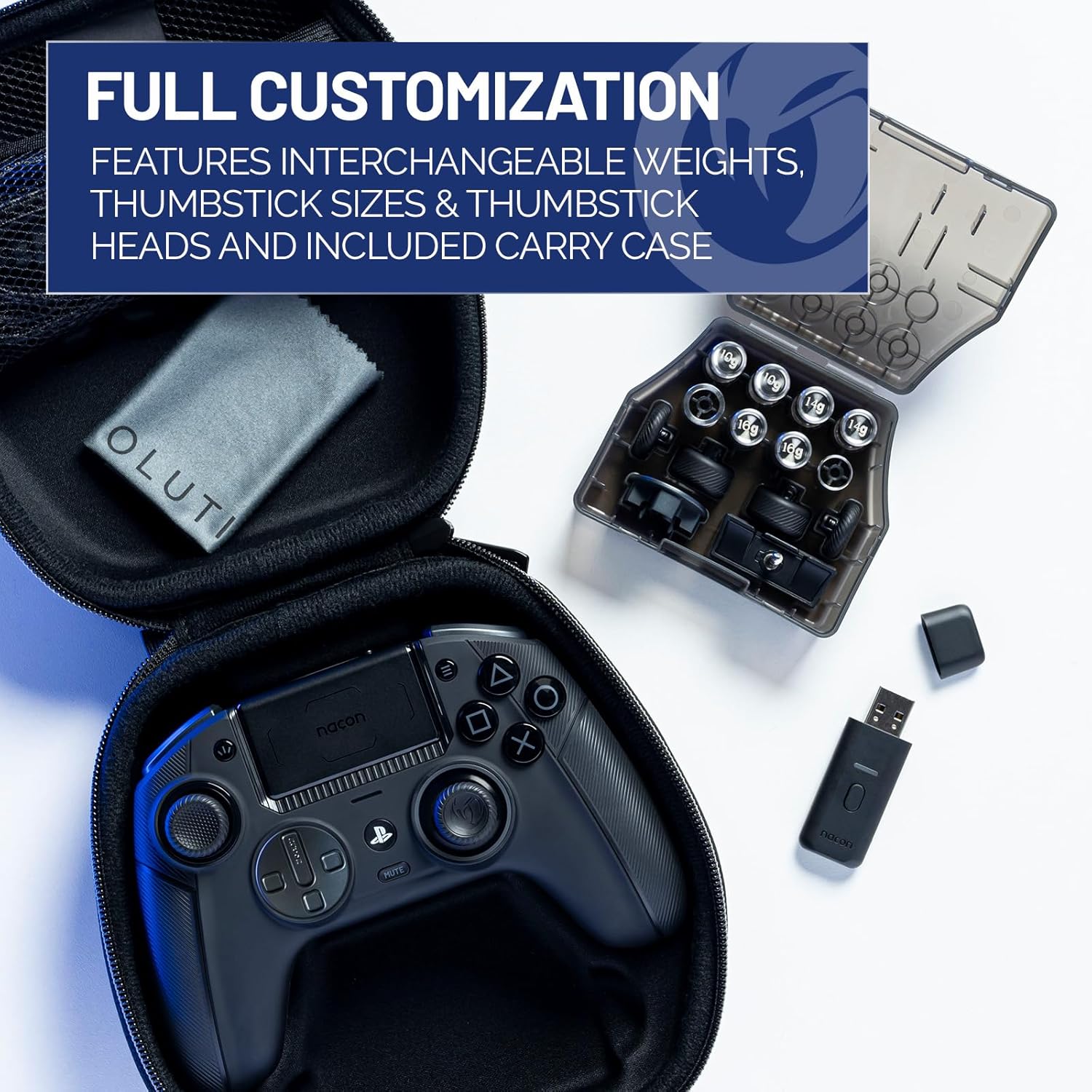 NACON Revolution 5 Pro Officially Licensed PlayStation® Wireless Gaming Controller Black