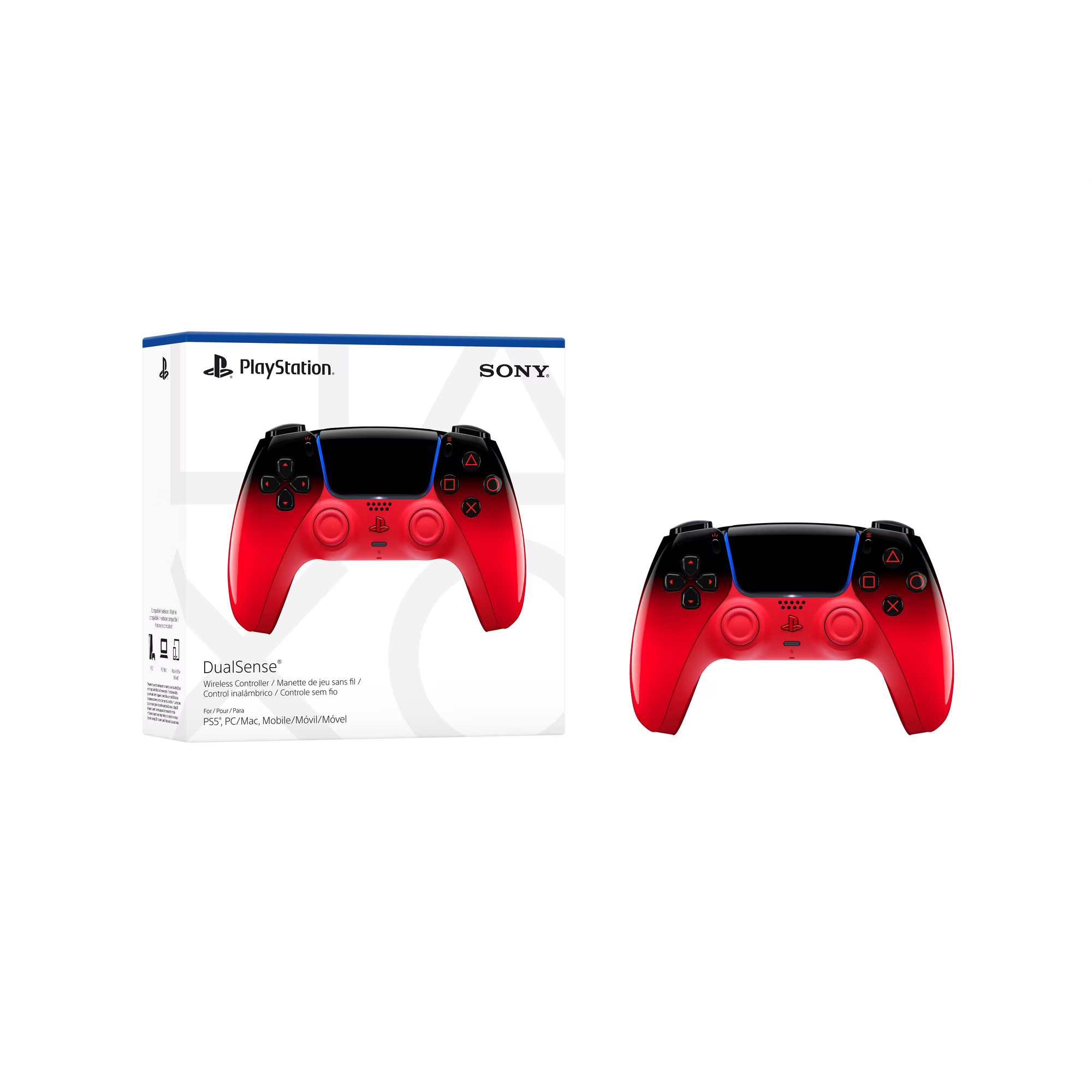 PlayStation®5 DualSense™ Wireless Controller Techno Red