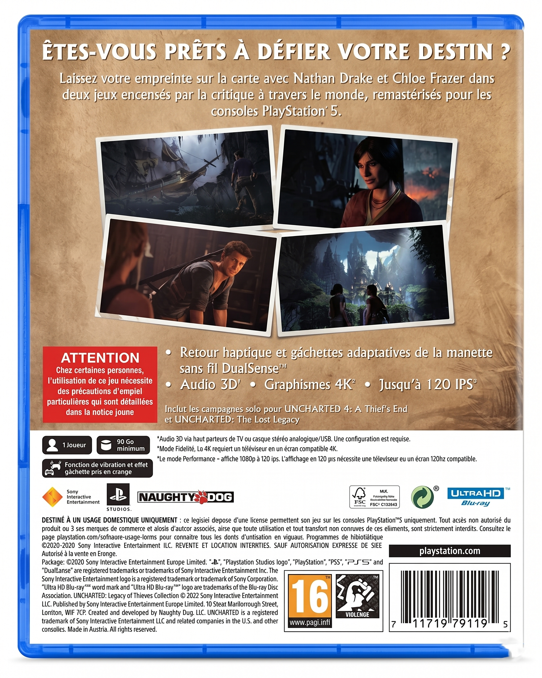 UNCHARTED: Legacy of Thieves Collection PS5®