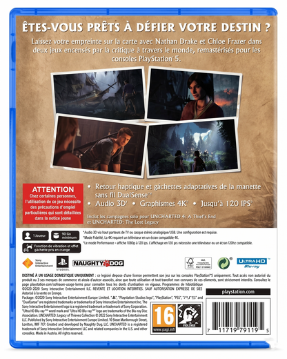 UNCHARTED: Legacy of Thieves Collection PS5®